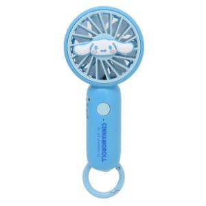 シナモロール グッズ 携帯用扇風機 サンリオ キャラクター カラビナ付きminiFAN｜cinemacollection