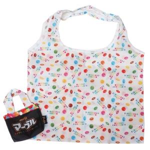 エコバッグ マーブルチョコレート 折りたたみ ショッピングバッグ ブラック おやつマーケット ジェイズプランニング ギフト雑貨 お買い物かばん キャラクター