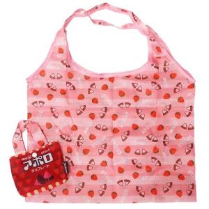 エコバッグ おやつマーケット グッズ アポロチョコレート 折りたたみ ショッピングバッグ レッド ジェイズプランニング