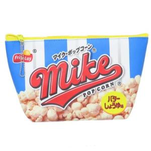 コスメポーチ マイクポップコーン 舟形ポーチ お菓子パッケージ かわいい 小物入れ｜cinemacollection