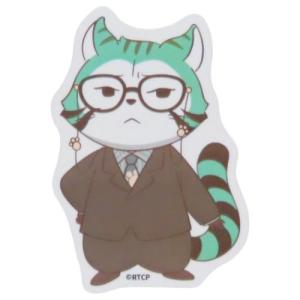 ステッカー あらいぐまカルカル団 ダイカットシー...の商品画像