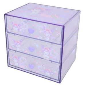 ★たくちゃん様★ エンジェルキティ ３段チェスト、３段収納、SANRIO エンジェルハローキティ 衣装ケース 収納ケース 3段ボックス