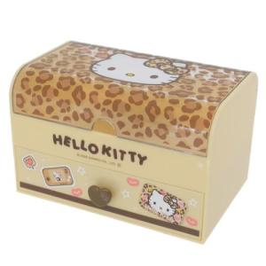 ハローキティ　新品未使用卓上木製引き出し小物入れ（組み立て式）ピンク ハローキティ 卓上収納 ファンシー小物入れ ピンク サンリオ