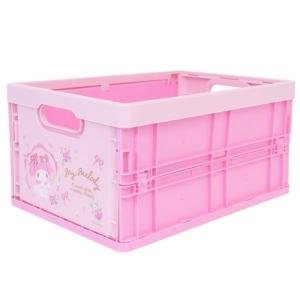 マイメロディ 折りたたみ 収納コンテナ M 収納ボックス