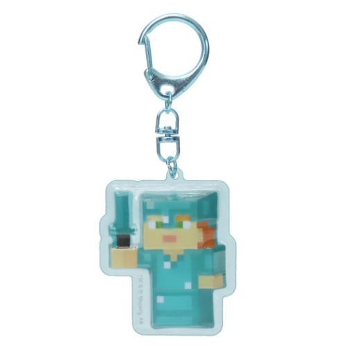 マインクラフト キーリング ぷっくりったいキーホルダー アレックス Minecraft ケイカンパニ...
