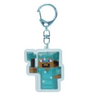 マインクラフト グッズ キーリング Minecraft キャラクター ぷっくりったいキーホルダー｜cinemacollection