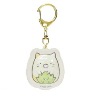 すみっコぐらし グッズ キーリング キャラクター ぷっくりったいキーホルダー ねこ 爆買