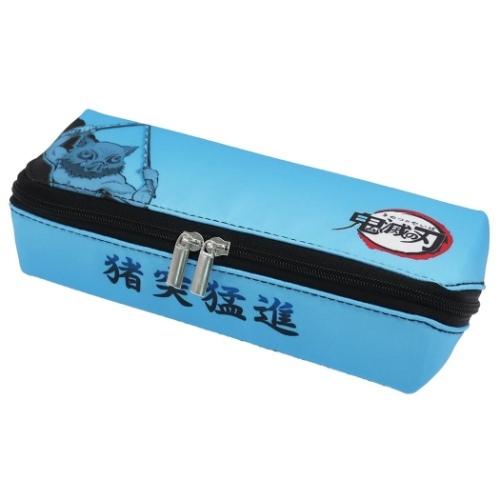 鬼滅の刃 嘴平伊之助 コスメ ＆ ペン マルチポーチ pacapo スリム 少年ジャンプ アニメキャ...