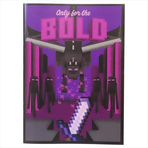 ノート マインクラフト B5ノート Minecraft ブラック 新入学 小学生 文房具 学校 ゲー...