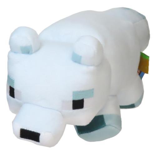 マインクラフト コレクションぬいぐるみ ぬいぐるみ ホッキョクギツネ Minecraft ゲームキャ...