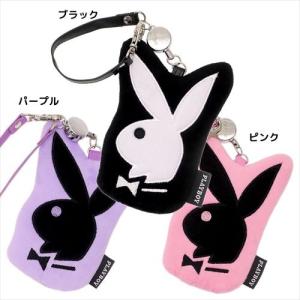 PLAYBOY プレイボーイ 定期入れ リール式ぬいぐるみダイカットパスケース