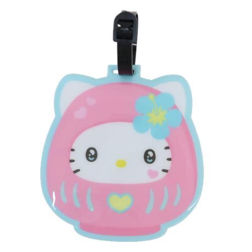 ハローキティ ダイカットPVCケース ネームプレート だるまシリーズ サンリオ キャラクター 爆買
