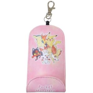 ポケモン リール式 カードポケット付き キーポーチ キーカバー Type Fire ポケットモンスター マルヨシ プレゼント 男の子 バレンタイン