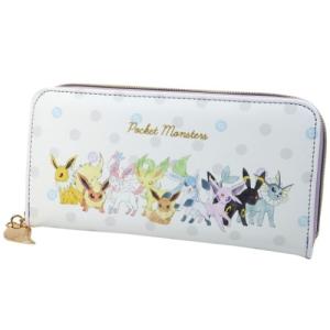ロングウォレット ラウンドファスナー 長財布 ポケモン ブイズ ポケットモンスター マルヨシ 長札入れ プレゼント 小学生 中学生 高校生 女の子 キャラクター Kcmy Wpkl 3480 雑貨 アートの通販店 ベルコモン 通販 Yahoo ショッピング