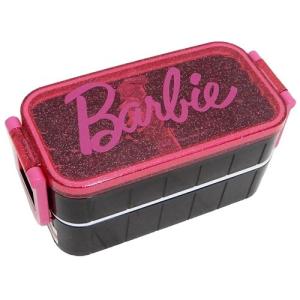 バービー はし付き レディース 2段 ランチボックス グッズ お弁当箱 キャラクター Barbie スケーター 300ml 300mlの商品画像
