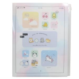 ポケット ファイル もちもちぱんだ 10ポケット クリアファイル グレープレモン もちっとフルーツテーマ キャラクターのシネマコレクション 通販 Paypayモール