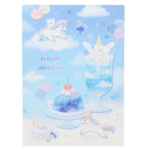 下敷き 抗菌下じき CLOUDY UNICORN 新入学