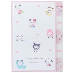 ダイカットクリアファイル5P チャーミーキティ ポケットファイル