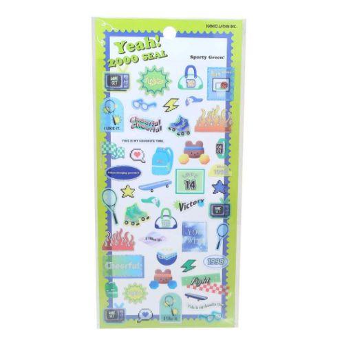 シールシート YEAH！2000SEAL SPORTY GREEN カミオジャパン