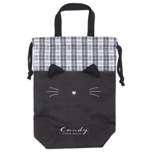 シューズバッグ シューズケース ネコミミ付きタイプ CANDY MEOW MEOW 新入学 カミオジャパン｜cinemacollection