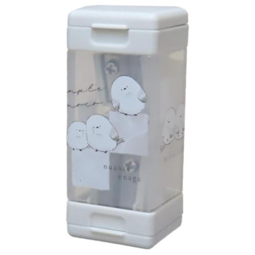 鉛筆削り スリムツイン鉛筆けずり ずっとシマエナガ カミオジャパン