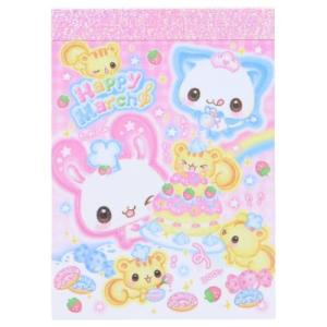 メモ帳 平成ファンシー ガラケー風窓あきメモ あわわちゃん カミオ