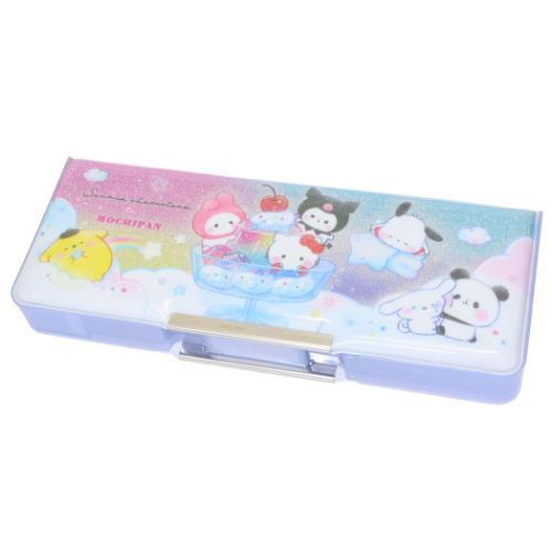 サンリオキャラクターズxもちもちぱんだ 両面開きペンケース 筆箱 Colorful Sweets サ...