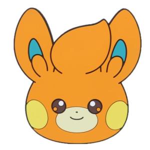 Pokemon（ポケモン） シリコンミラー ピカチュウ柄 304007 [M便 1/4