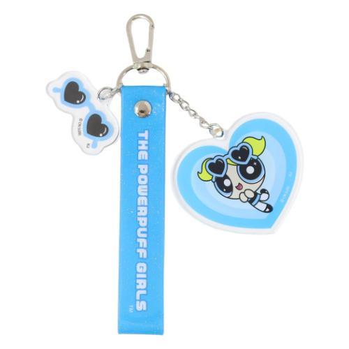 パワーパフガールズ キャラクター キーホルダー ラメタグキーホルダー バブルス