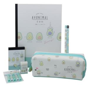文房具セット 7点文具セット 女の子 AVONIMAL 小学生 中学生