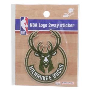 NBA スポーツ ワッペン ロゴ刺繍ステッカー Milwaukee Bucks ミルウォーキー バックス｜キャラクターのシネマコレクション