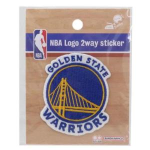NBA ロゴ刺繍ステッカー ワッペン Golden State Warriors ゴールデンステイト ウォリアーズ スポーツ 爆買｜キャラクターのシネマコレクション