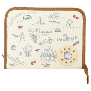 くまのプーさん キャラクター 母子手帳ケース ファスナージャバラマルチケース プーさん＆フレンズ ディズニー 爆買