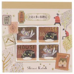 1107 イルイルゴンチル メモ帳 スクエアメモ A サンスター文具