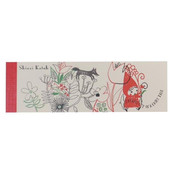 メモ帳 一筆メモ 赤ずきん 花束を 木野瀬印刷