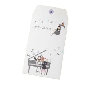 ポチ袋 ポチ袋小 3枚入 UNEVEN CATS music｜cinemacollection