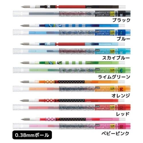 スタイルフィット ゲルインクボールペン リフィル 0.38mm ディズニー スタイルフィット ゲルイ...