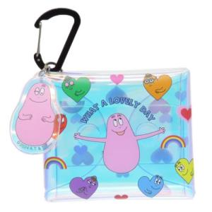 バーバパパ BARBAPAPA キャラクター ミニポーチ クリアマルチケースSS レインボーハート チラシ｜cinemacollection