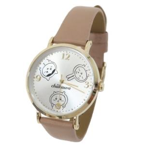 腕時計 ちいかわ キャラクターデザインウォッチ ベージュ ナガノ マリモクラフト