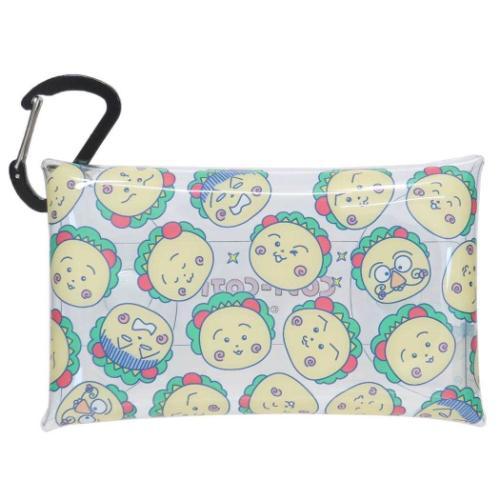 クリアポーチ コジコジ クリアマルチケースS さくらももこ 総柄 小物入れ