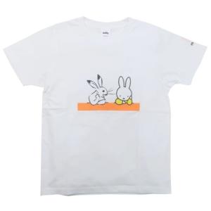 ミッフィー 絵本キャラクター Tシャツ T-SHIRTS 鳥獣戯画 隣人 ディックブルーナ グッズ プレゼント 男の子 女の子 ギフト バレンタイン｜cinemacollection