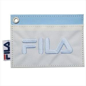 シングルパスケース FILA フィラ 定期入れ ライトブルー マリモクラフト ICカードケース 通勤通学雑貨 グッズ【セール】 プレゼント バレンタイン｜cinemacollection