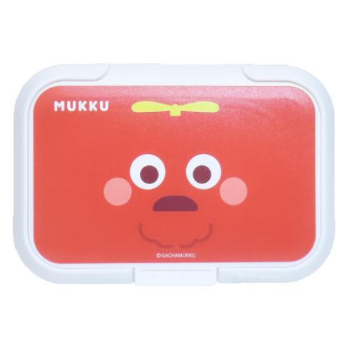 ガチャピン＆ムック グッズ 貼ってはがせるウェットシートのフタ キャラクター 抗菌Bitatto ビ...