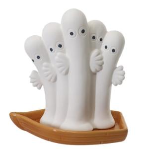 ムーミン エコグッズ 北欧 卓上 ナチュラル 素焼き 加湿器 グッズ ニョロニョロ マリモクラフト