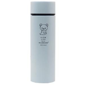 ミニ ミニ保温保冷水筒 リラックマ ポケットステンレスボトル サンエックス SLOW LIFE ホワイト 120ml プレゼント 男の バレンタイン｜cinemacollection