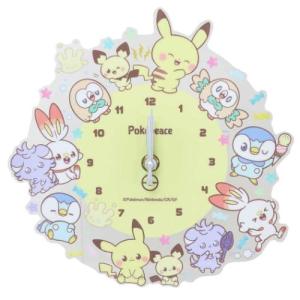 ポケットモンスター アクリル壁時計 壁掛け時計 ポケモン