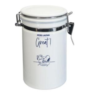 スヌーピー ピーナッツ キャラクター キャニスター L 保存容器 テーブル柄 マリモクラフト