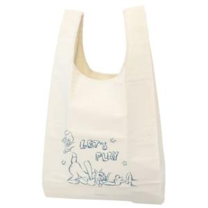 トムとジェリー エコバッグ コットンマルシェバッグ レッツプレイ ワーナーブラザース マリモクラフト