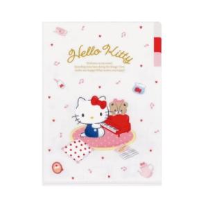 ハローキティ ポケットファイル クリアファイル