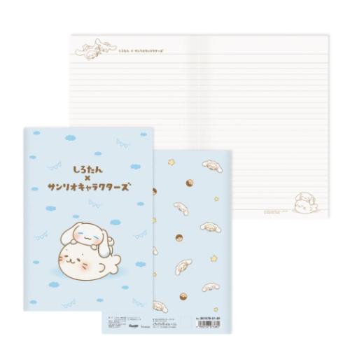 A5ノート シロタン サンリオキャラクターズ 横罫 ノート サンリオ エムプラン シナモンロール